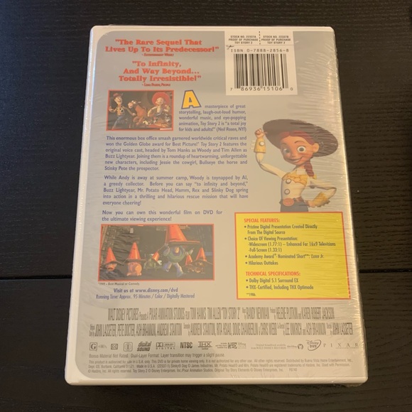 Toy Story 2 Brand New!! DVD - Picture 2 of 2
